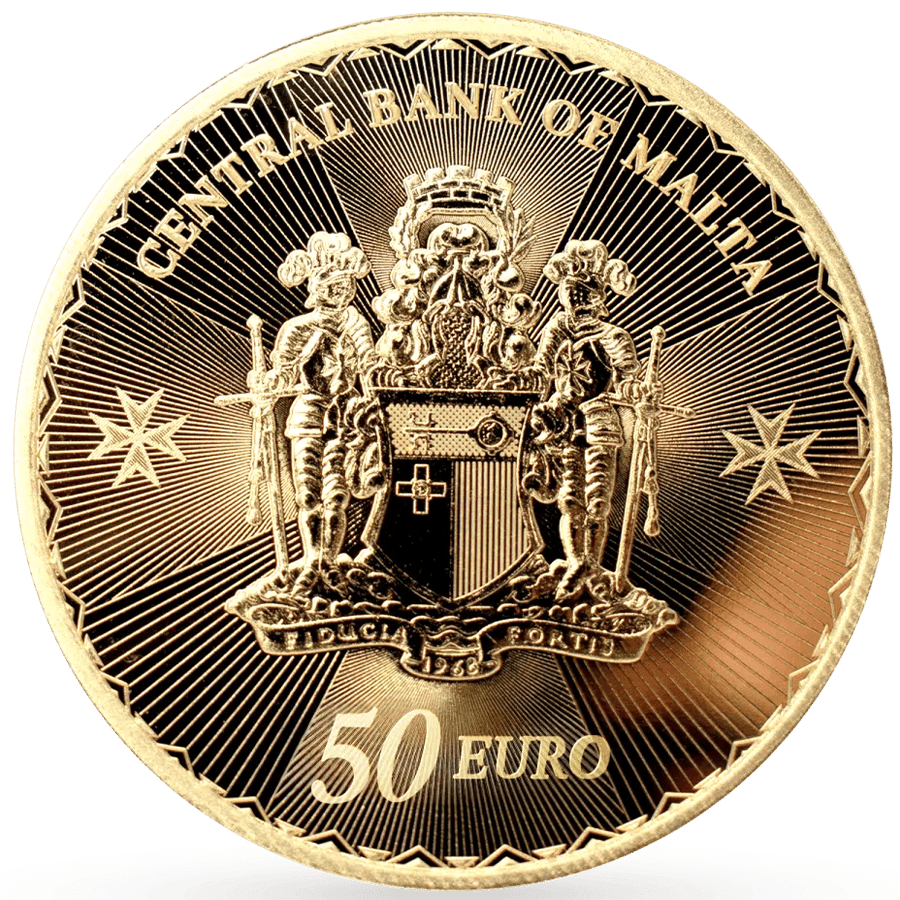 1/2 ounce Gold Coin  - Maltese Cross 2025 thumbnail 2