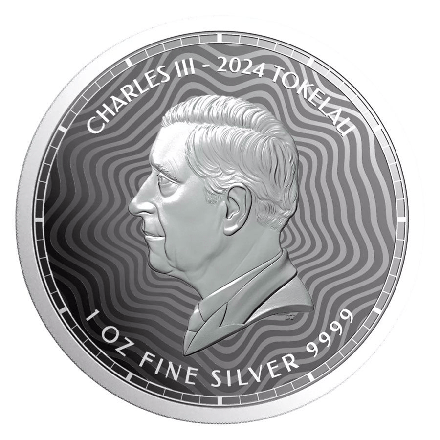 1 ounce Silver Coin - Chronos 2024 thumbnail 2