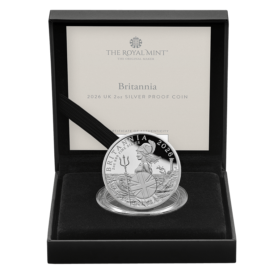 2 ounce Silver Coin - Britannia Proof 2026 — photo 1