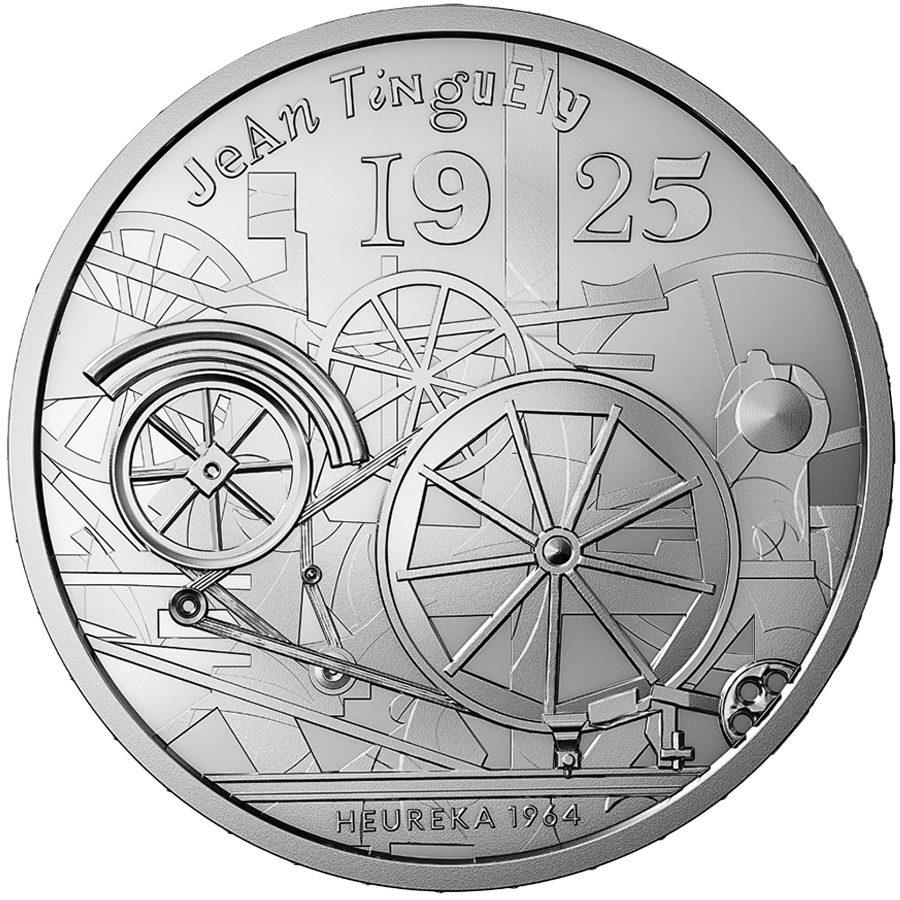 20 gram Silver Coin - Switzerland Jean Tinguely Proof 2025 — photo 1