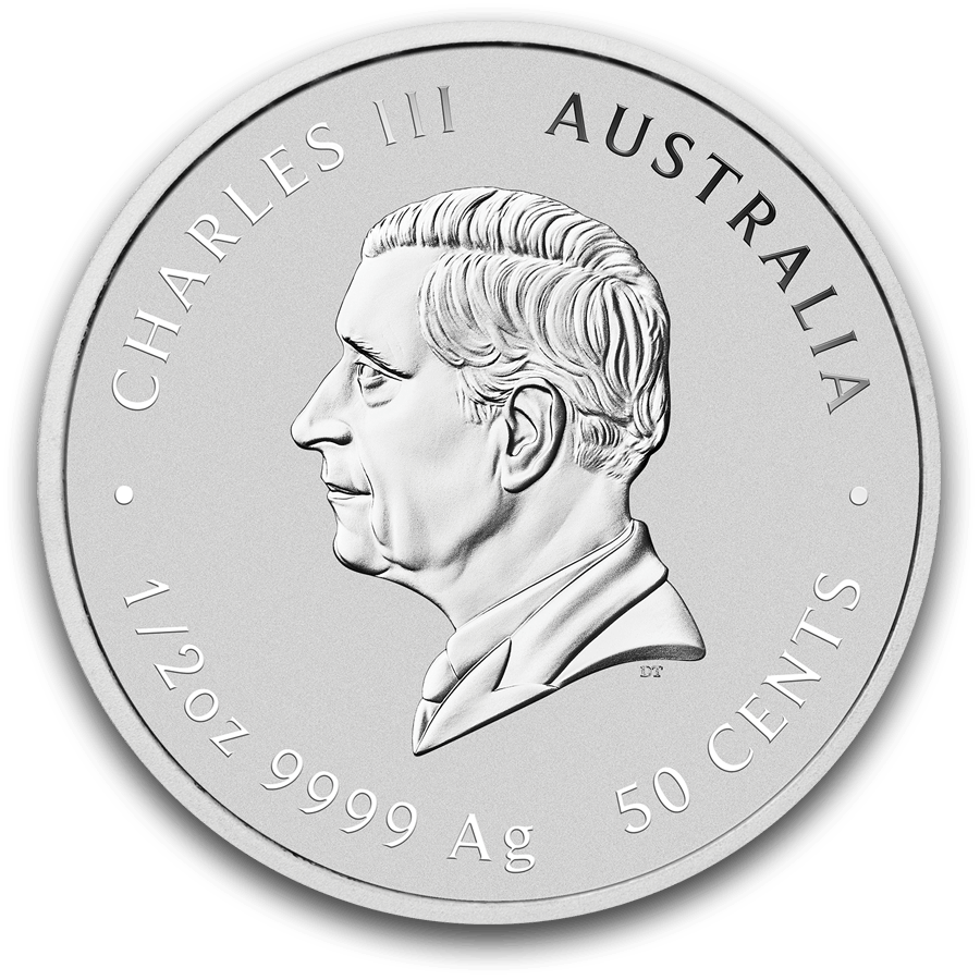 1/2 ounce Silver Coin - Colorized Australian Lunar Horse 2026 thumbnail 2