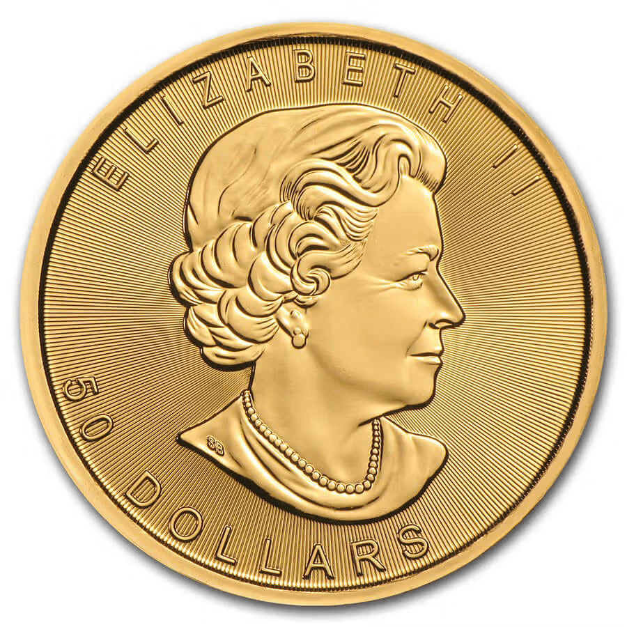 1 ounce Gold Coin - Maple Leaf - Mixed Years thumbnail 2