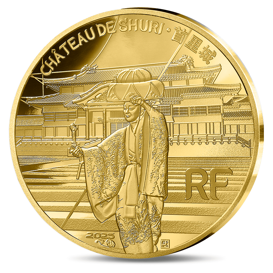 1/4 ounce Gold Coin - Unesco Shuri Castle Proof 2025 — photo 1