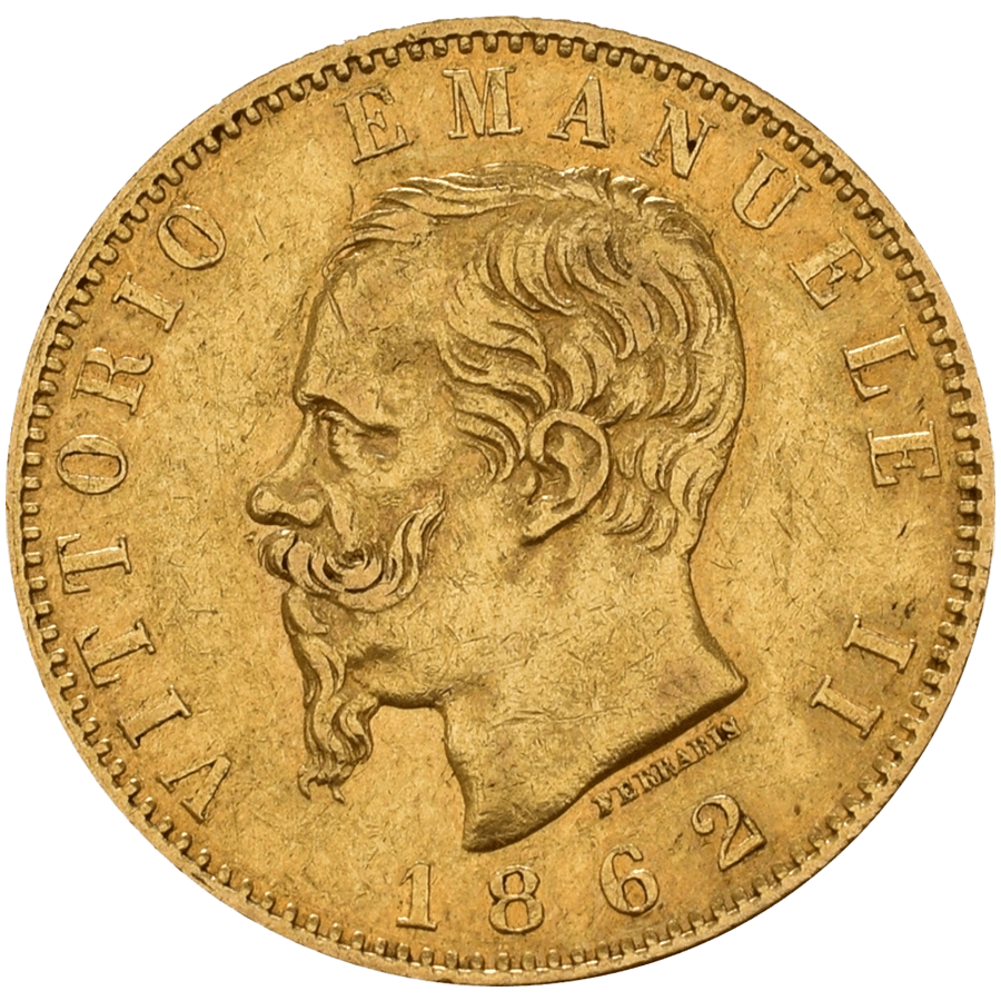 20 Italian Lire Gold Coin - Mixed Years — photo 1