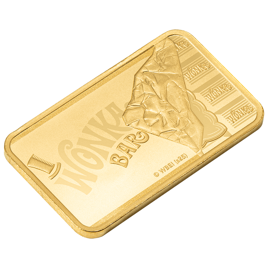 5 gram gold Bar - Wonka Chocolate thumbnail 7