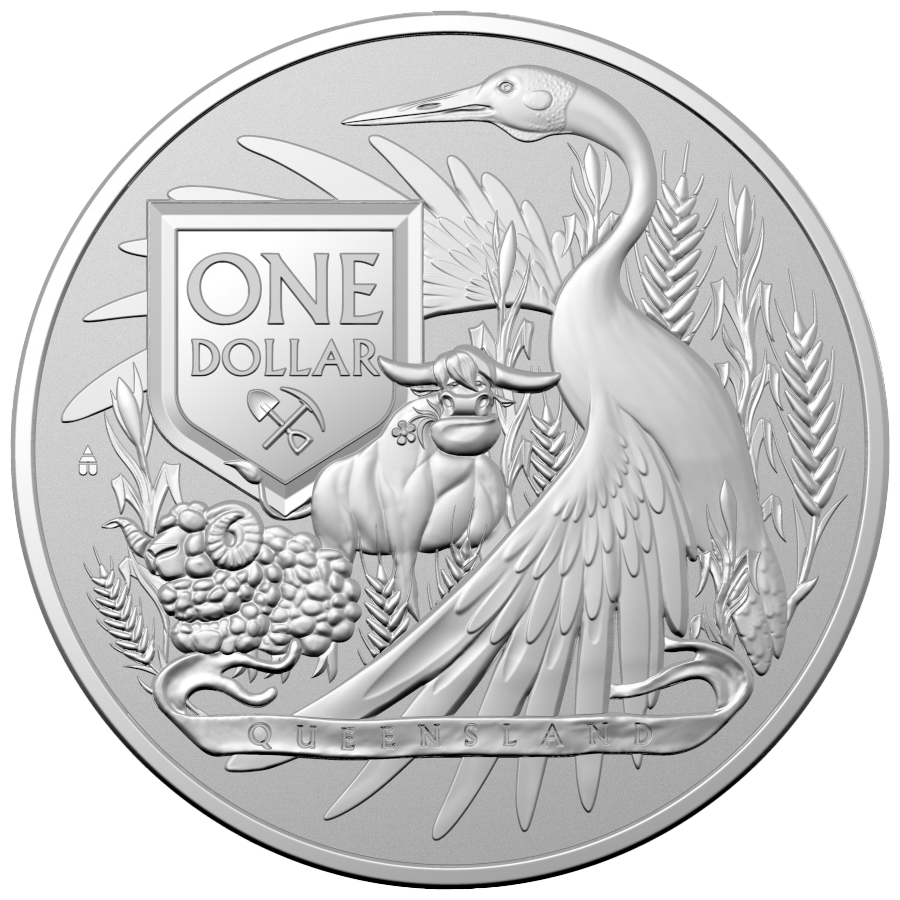 1 ounce Silver Coin - Australia Coat of Arms 2023 thumbnail 2