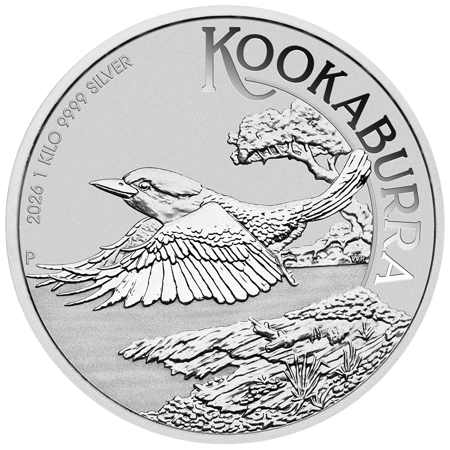 1 kilo Silver Coin - Australia Kookaburra 2026 - 1