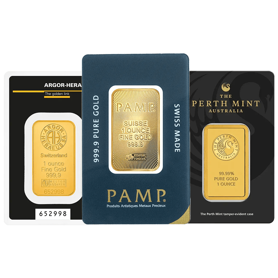 1 ounce Gold Bar - Random Mint — photo 1