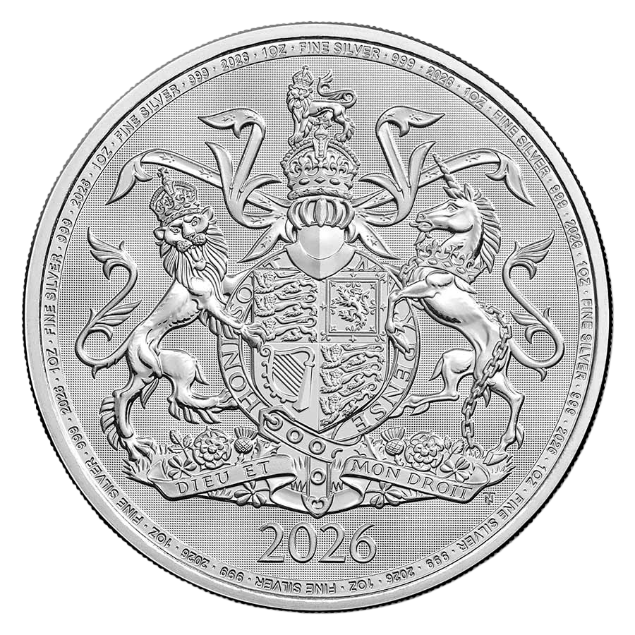 1 ounce Silver Coin - The Royal Arms 2026 — photo 1