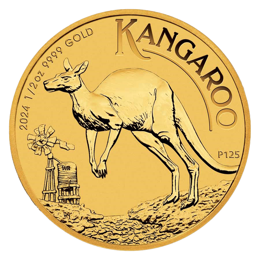 1/2 ounce Gold Coin - Kangaroo 2024 — photo 1
