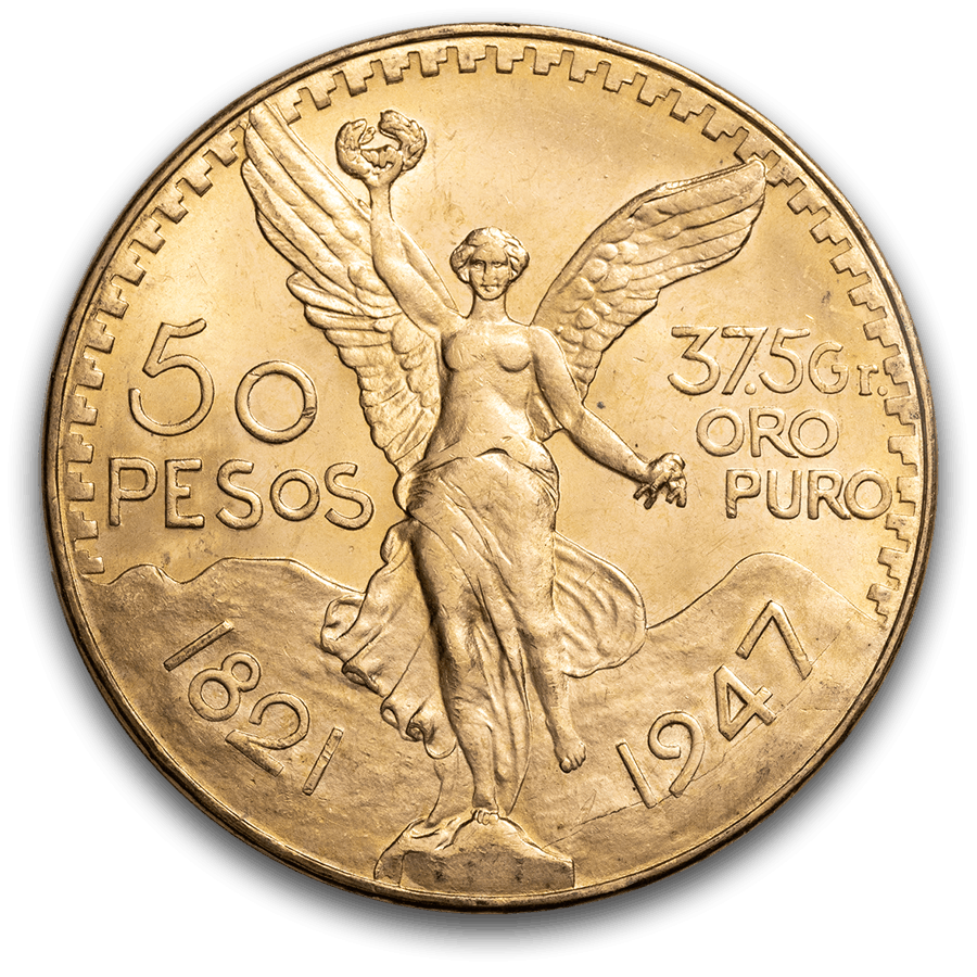 50 Pesos Gold Coin - Mexico - Mixed Years — photo 1