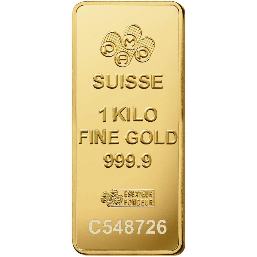 1 kilogram Gold Bar - PAMP Suisse Lady Fortuna thumbnail 2