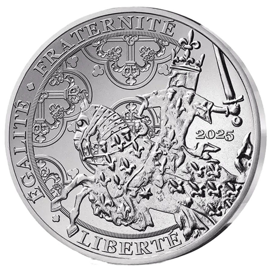 45 gram Silver Coin - French Franc a Cheval 2025 — photo 1