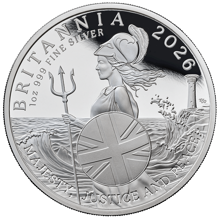 1 ounce Silver Coin - Britannia Proof 2026 thumbnail 2