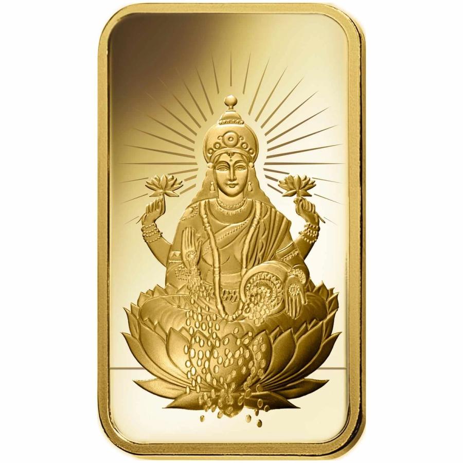 10 gram Gold Bar - PAMP Suisse Lakshmi thumbnail 3