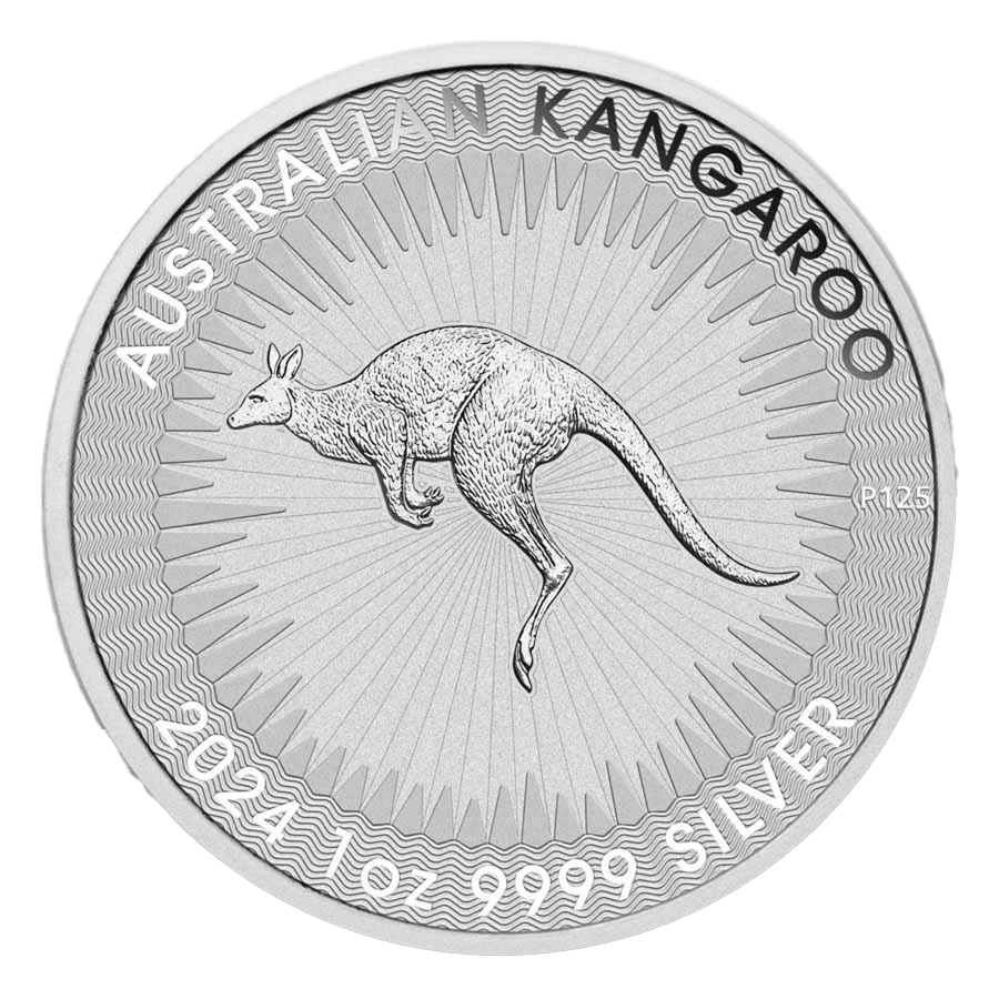 1 ounce Silver Coin - Perth Mint Kangaroo 2024 — photo 1