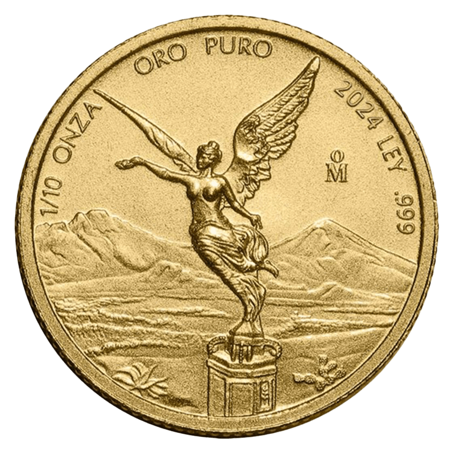 1/10 ounce Gold Coin - Mexico Libertad 2024 — photo 1