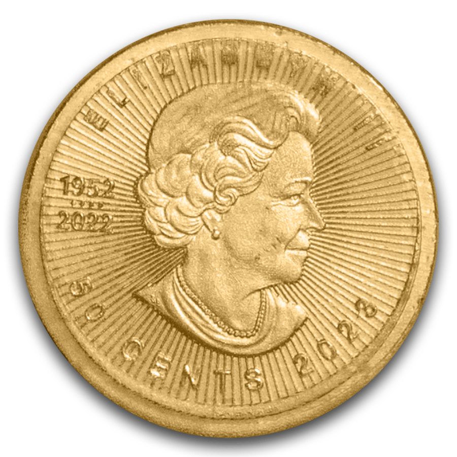 1 gram Maplegram Gold Coin - Maple Leaf (Mixed Years) thumbnail 4