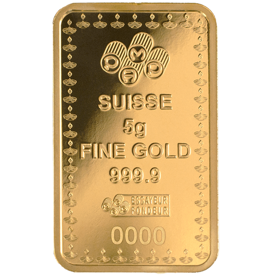 5 gram Gold Bar - Diwali Lakshmi thumbnail 3