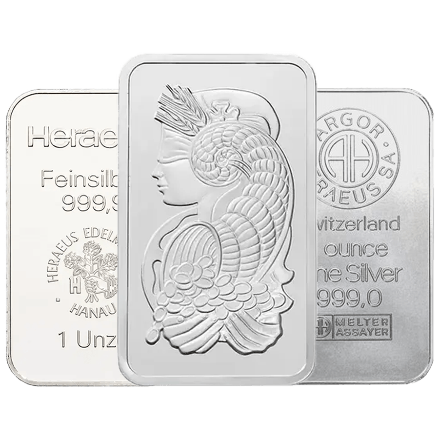 1 ounce Silver Bar - Random Mint — photo 1