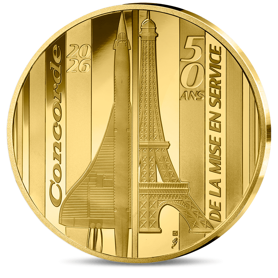 1/4 ounce Gold Coin - Concord Anniversary Proof — photo 1