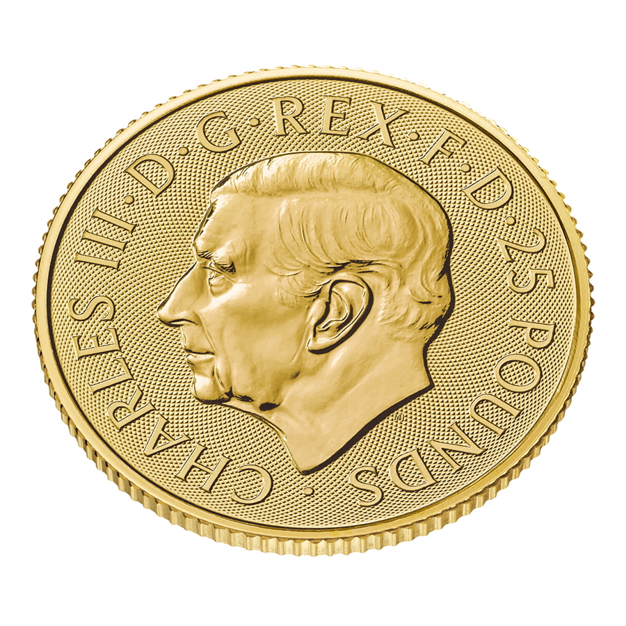 1/4 ounce Gold Coin - Britannia - Mixed Years thumbnail 3