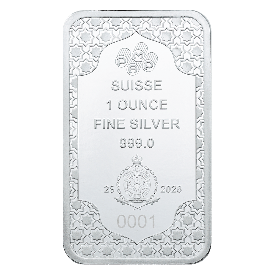 1 ounce Silver Bar - Eid Mubarak thumbnail 4