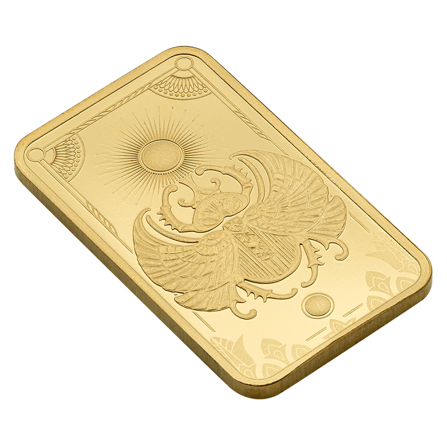 5 gram Gold Bar - Lucky Scarab thumbnail 5