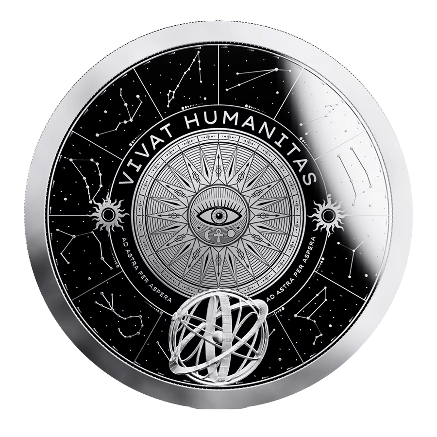 1 ounce Silver Coin - Vivat Humanitas 2024 — photo 1