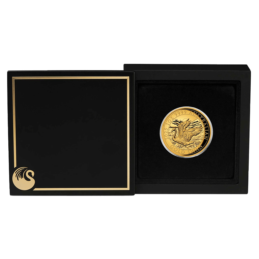 1 ounce Gold Coin - Australia Swan Proof HR 2025 thumbnail 4