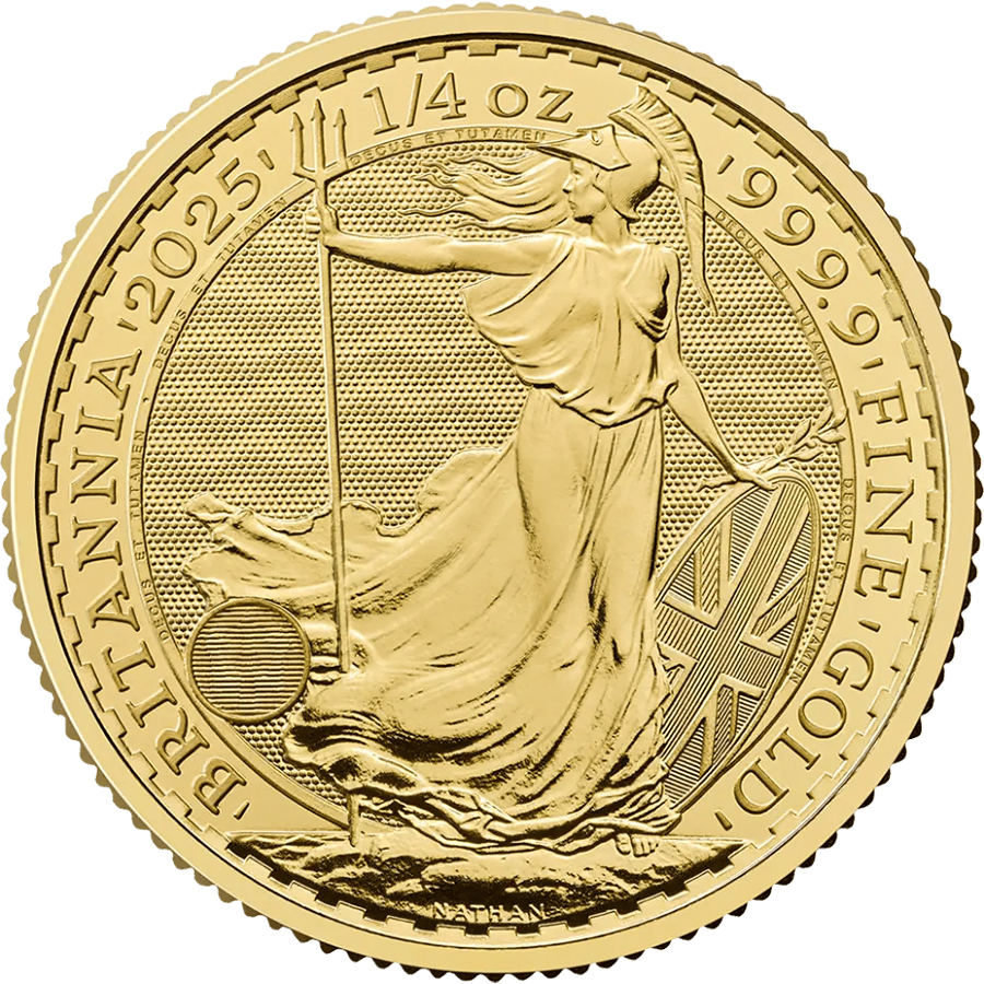 1/4 ounce Gold Coin - Britannia Charles 2025 — photo 1