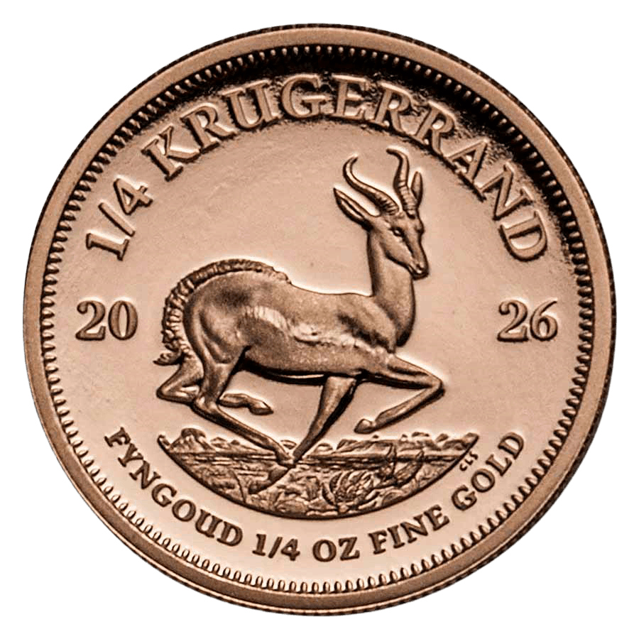 1/4 ounce Gold Coin - Krugerrand Proof 2026 thumbnail 2