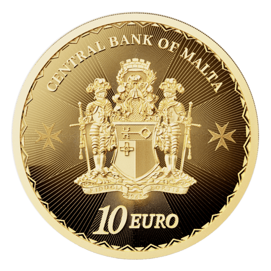 1/10 ounce Gold Coin  - Maltese Cross 2025 thumbnail 2