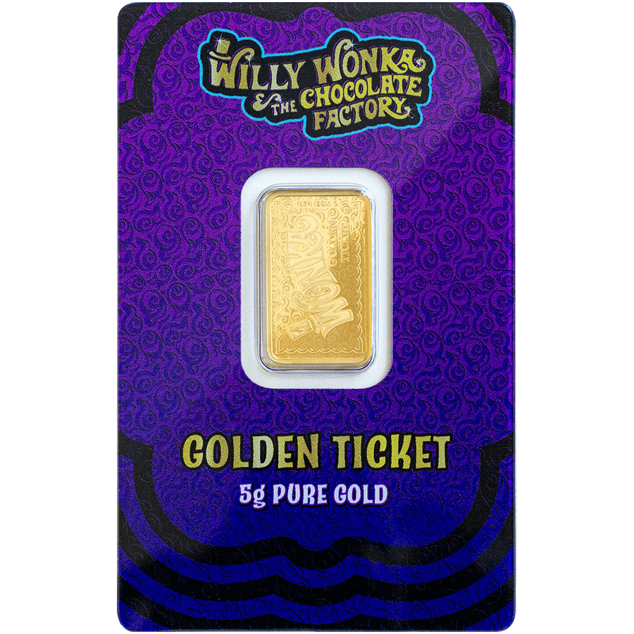 5 gram Gold Bar - Willy Wonka® — photo 1