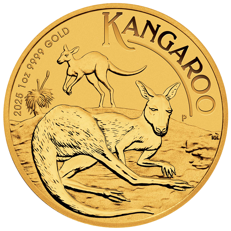 1 ounce Gold Coin - Australia Kangaroo 2025 — photo 1