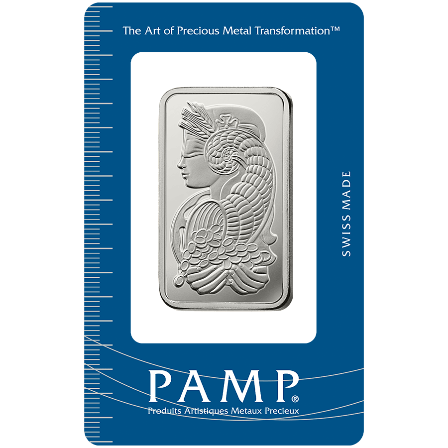 20 gram Silver Bar - PAMP Suisse Lady Fortuna — photo 1