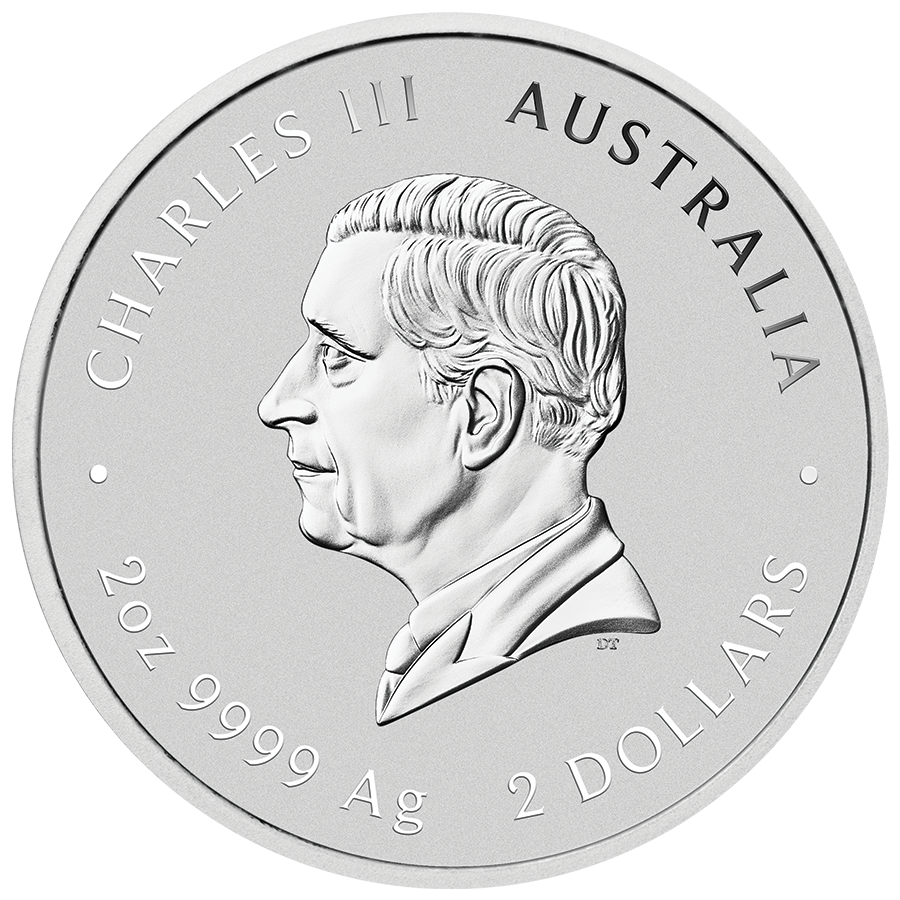 2 ounce Silver Coin - Australian Lunar Goat 2027 thumbnail 2