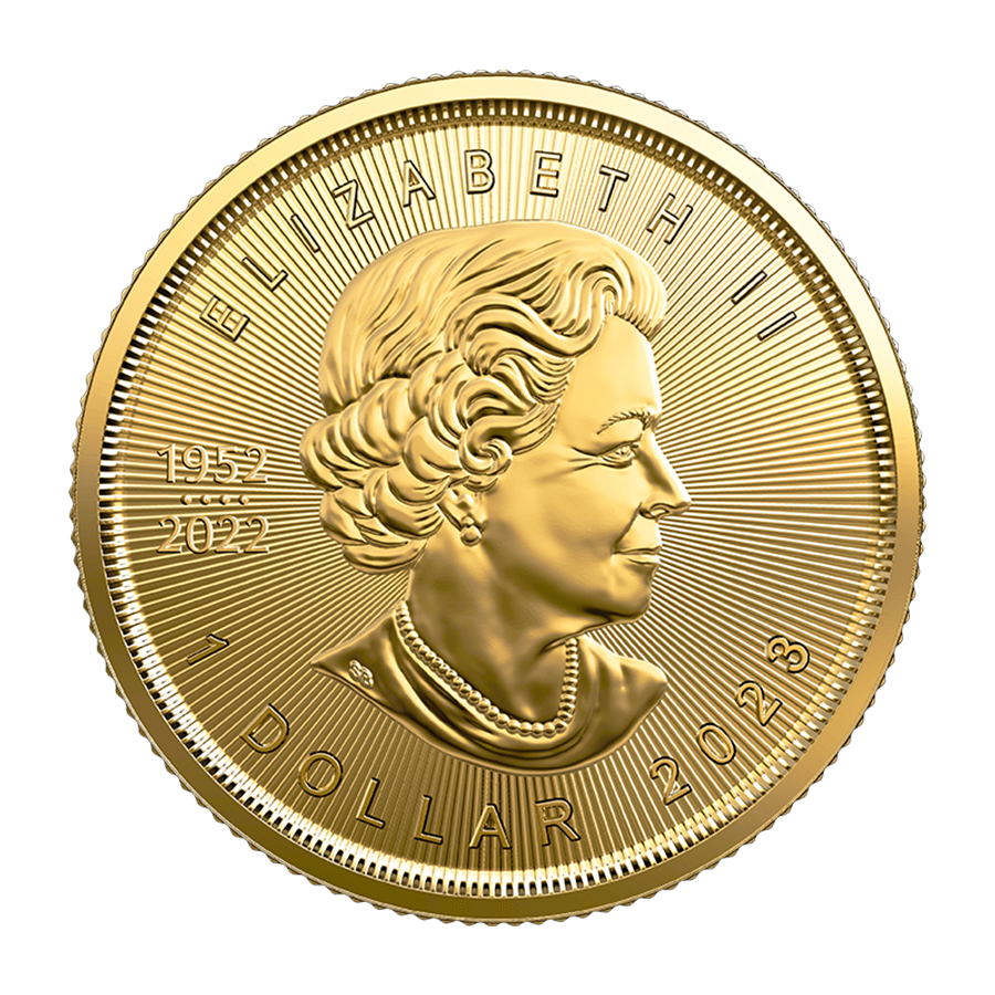 1/20 ounce Gold Coin - Maple Leaf - Mixed Years thumbnail 2