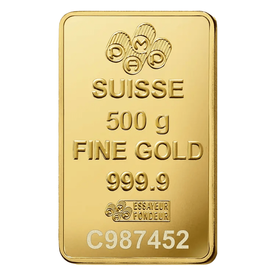 500 gram Gold Bar - PAMP Suisse Lady Fortuna thumbnail 2