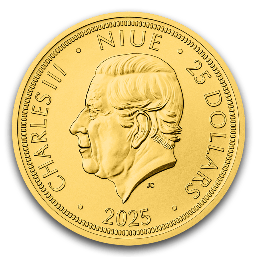 1/2 ounce Gold Coin - Czech Lion 2025 thumbnail 2