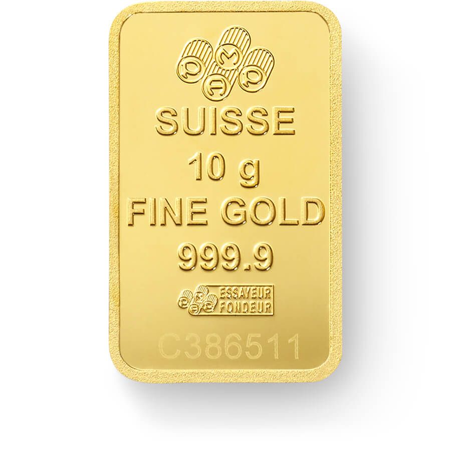 10 gram Gold Bar - PAMP Suisse Lady Fortuna thumbnail 4