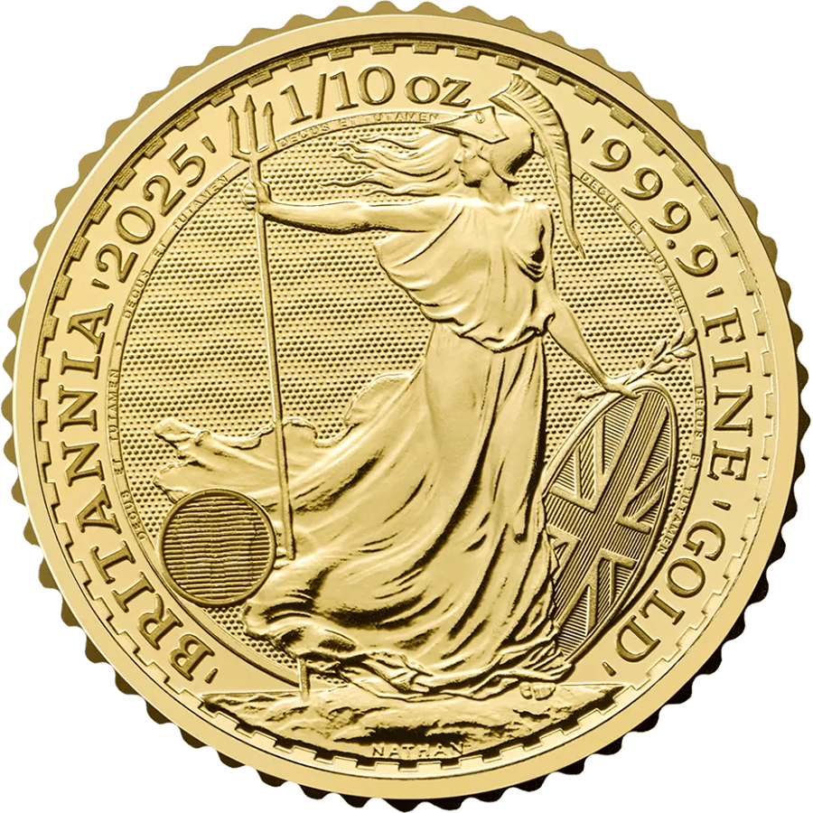 1/10 ounce Gold Coin - Britannia Charles 2025 — photo 1