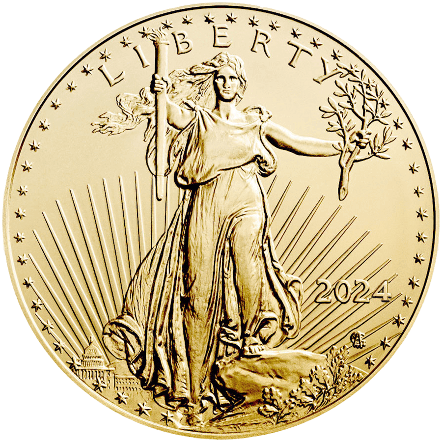 1/4 ounce Gold Coin - American Eagle 2024 — photo 1