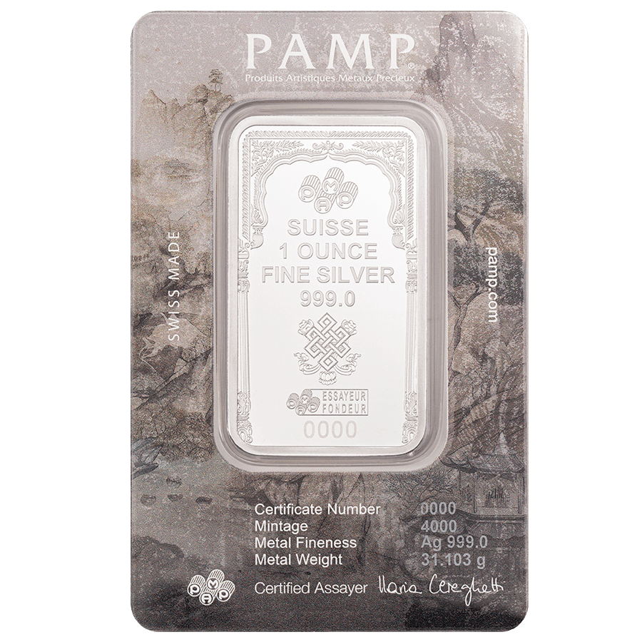 1 ounce Silver Bar - The Buddha thumbnail 2