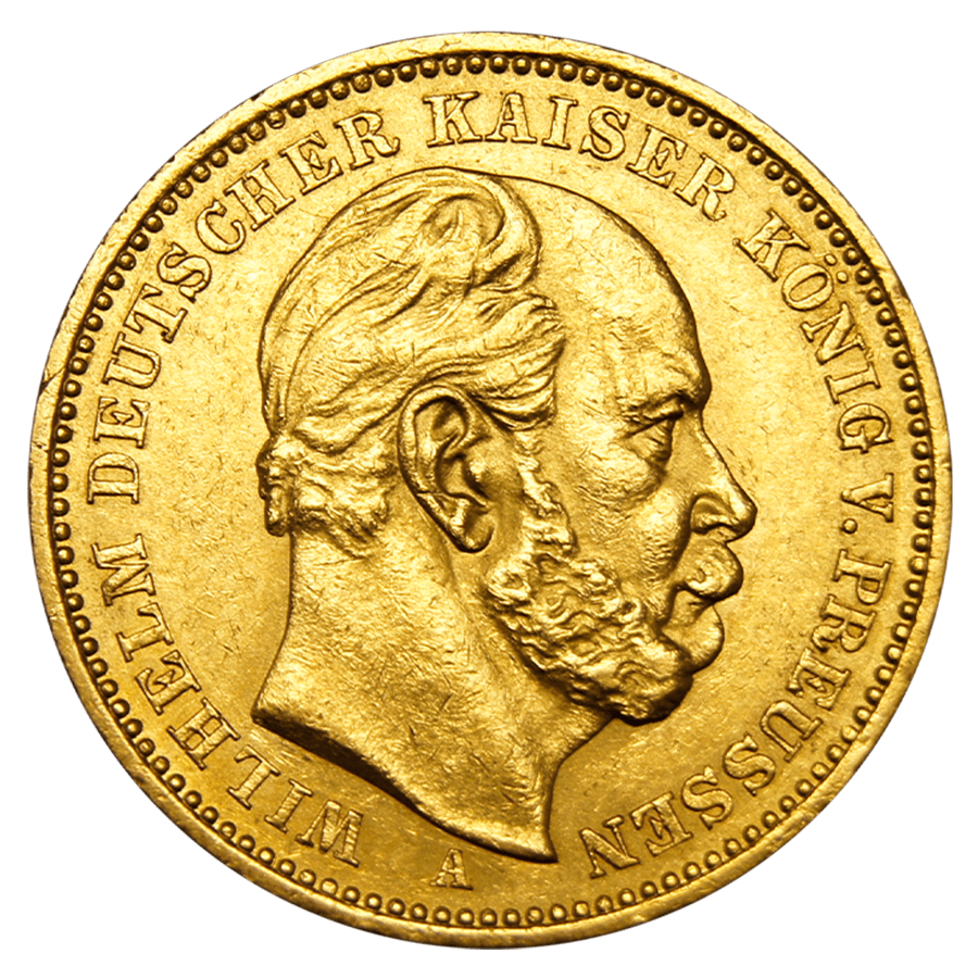 20 Mark Gold Coin - Wilhelm I von Preußen - Mixed Years — photo 1