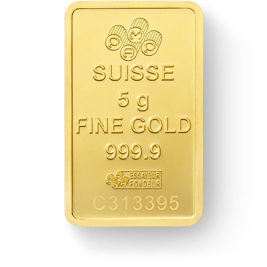 5 gram Gold Bar - PAMP Suisse Lady Fortuna thumbnail 4