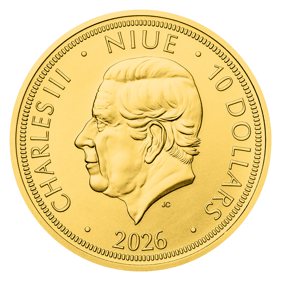 1/4 ounce Gold Coin - Czech Lion 2026 thumbnail 2