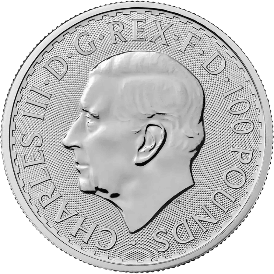 1 ounce Platinum Coin - Britannia 2025 thumbnail 2