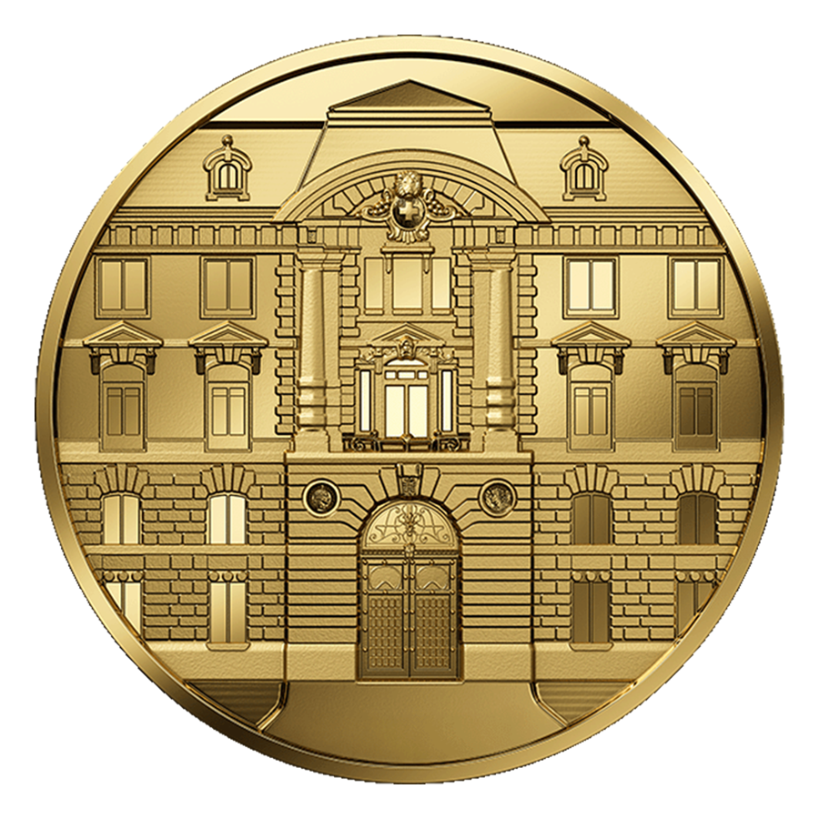 11.29 gram Gold Coin - 120 Years of the Swissmint Building Proof - 1