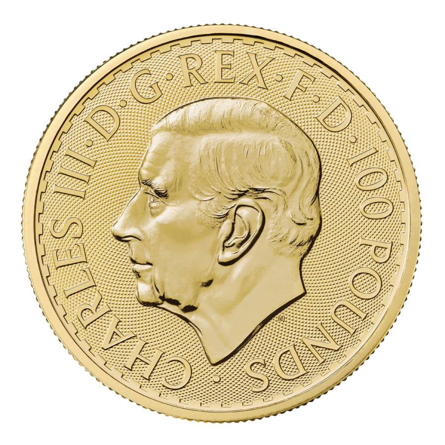 1 ounce Gold Coin - Britannia Charles III 2025 thumbnail 2